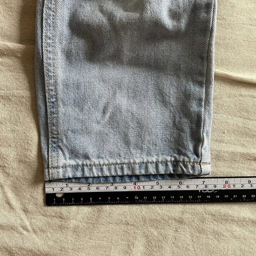 Old Navy Vintage‎ Y2K Denim Bib Overalls Girls L 10-12 Blue Light Wash Relaxed